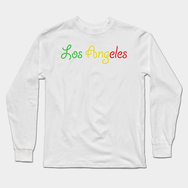 los angeles Long Sleeve T-Shirt by sarahnash